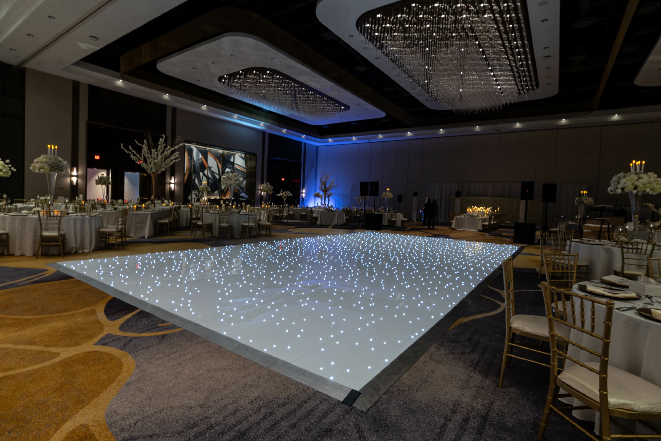 Dance Floor - Starlite - White